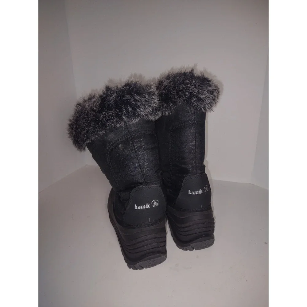 Kamik Momentum Women's Winter Boots Rubber, Black Size 6